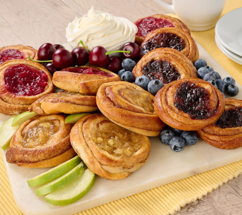 Dulcet (12) 2oz Fruit Filled Danishes in Gift Box — Main view