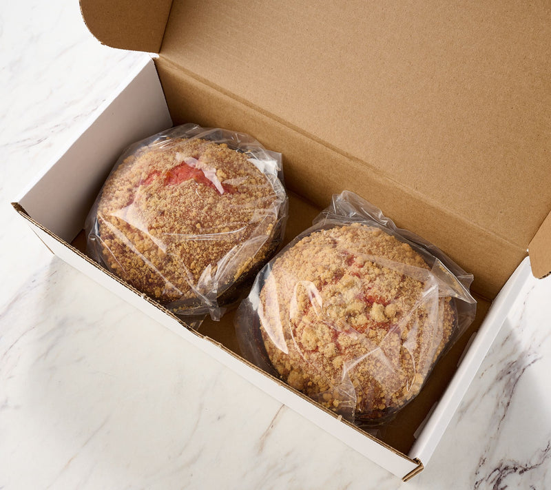 Hahn's Bakery (2) 6 inch Fresh Baked Fruit Coffee Cakes — View 2