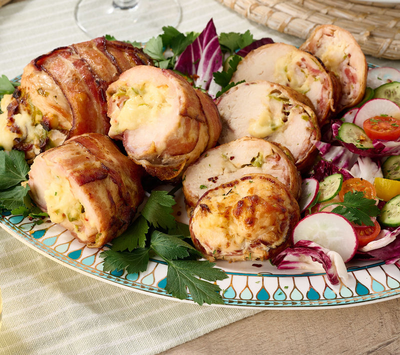 Family Farms (6) 14-oz Bacon Wrapped Stuffed Chicken Or Pork — Main view