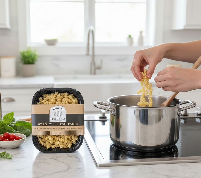 Tutoni's Flour Shop (6) 8oz Hand Made Fresh Artisan Pastas — View 5