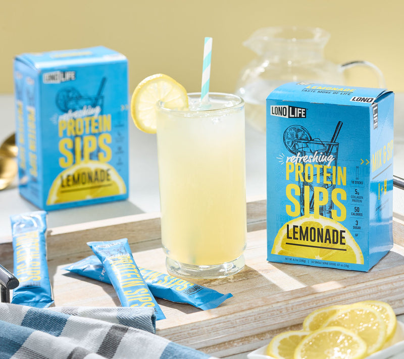 LonoLife 20 Single Serve Protein Lemonade Mixes — View 7