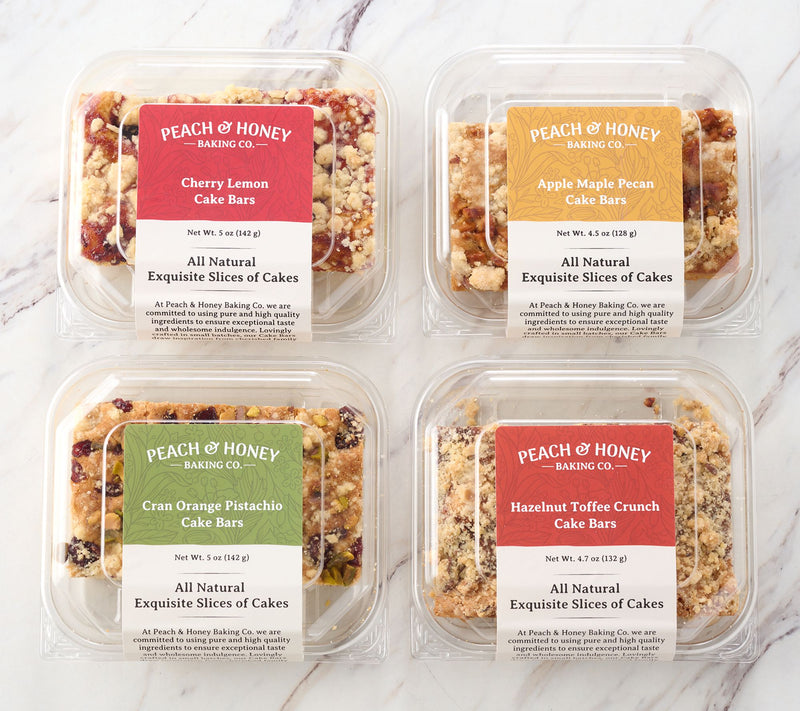 Peach & Honey Baking Co. (16) Cake Bars Assortment — View 12