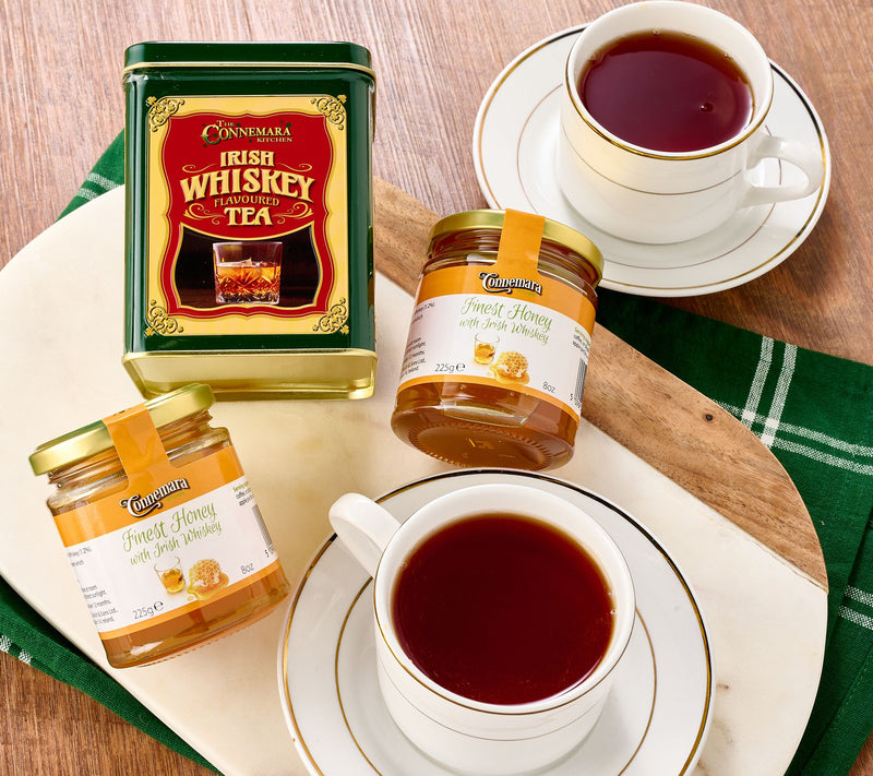 Connemara Kitchen Irish Whiskey Tea & Honey Set — Main view