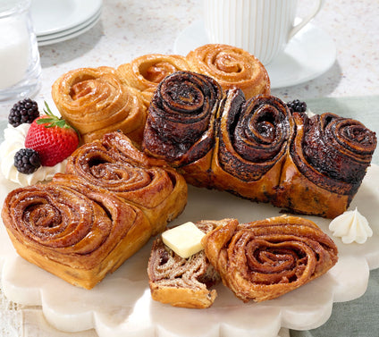 Dulcet 9 Count Assorted Sweet European Swirled Breads