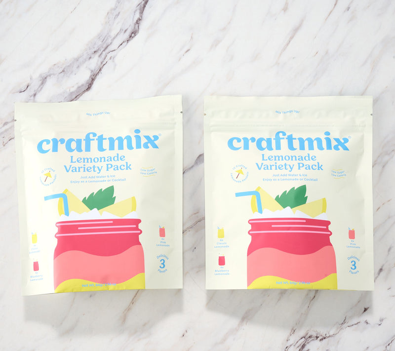 Craftmix 24ct Instant Fresh Lemonade Mixes Variety Pack — View 2