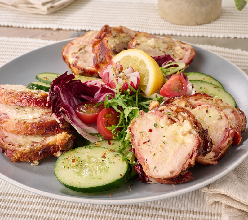 Family Farms (6) 14-oz Bacon Wrapped Stuffed Chicken Breasts — View 4