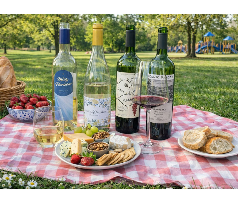 Vino Voyage Spring Wines (4) 750ml Bottle Set — View 5