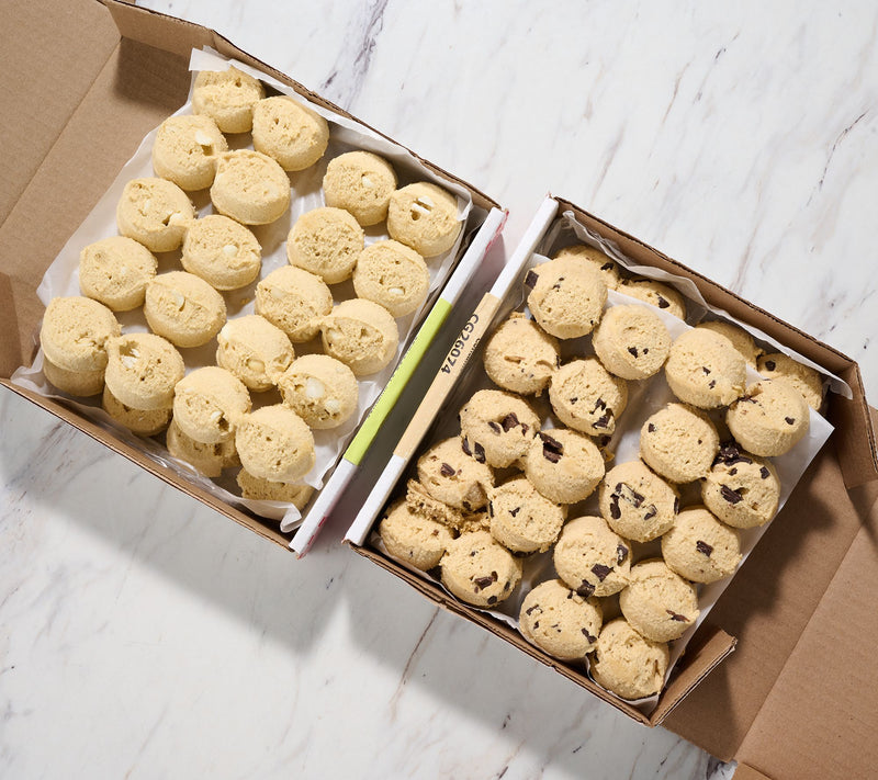 David's Cookies 80 Count 1oz Preformed Ready to Bake Cookie Dough — View 2