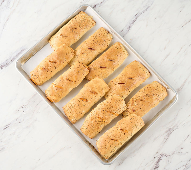 Taste of Italy (10) 6-oz Choice of Flavored Stromboli — View 4