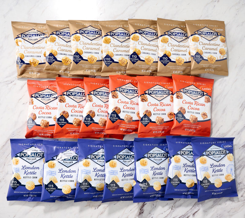 Popsalot Set of 20 Single Serve Gourmet Popcorn Bags — View 2