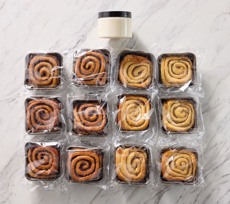 Jimmy the Baker (12) 5.63oz Cinnamon or Fruit & Icing — View 2