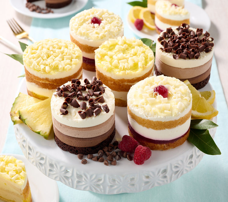 David's Cookies (12) Individual Handcrafted Taste of Spring Layer Cakes — Main view