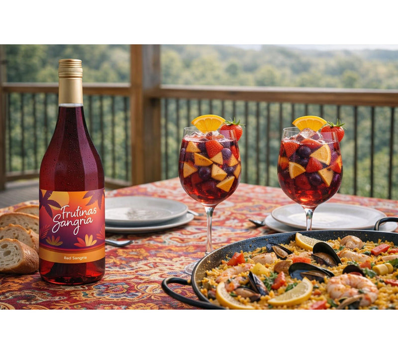 Vino Voyage Frutinas Sangria (6) 750ml Bottle Set — View 7