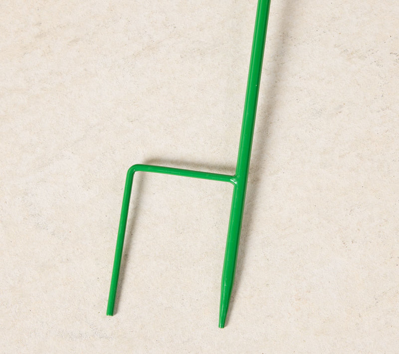 "As Is" Jennings Fiber Optic Solar Metal Flower Stake — View 3