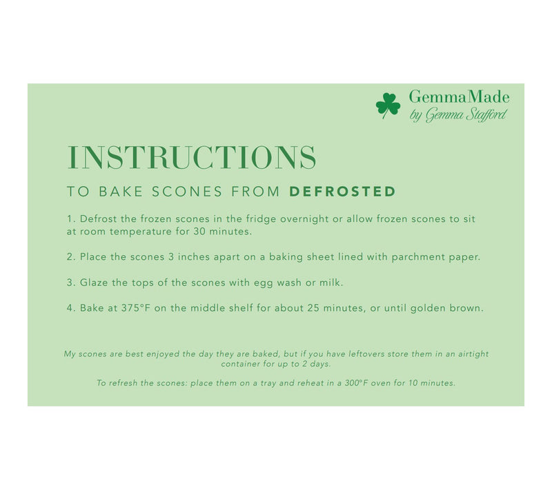 GemmaMade 12pk (3.5-oz) Traditional Irish Scones — View 10