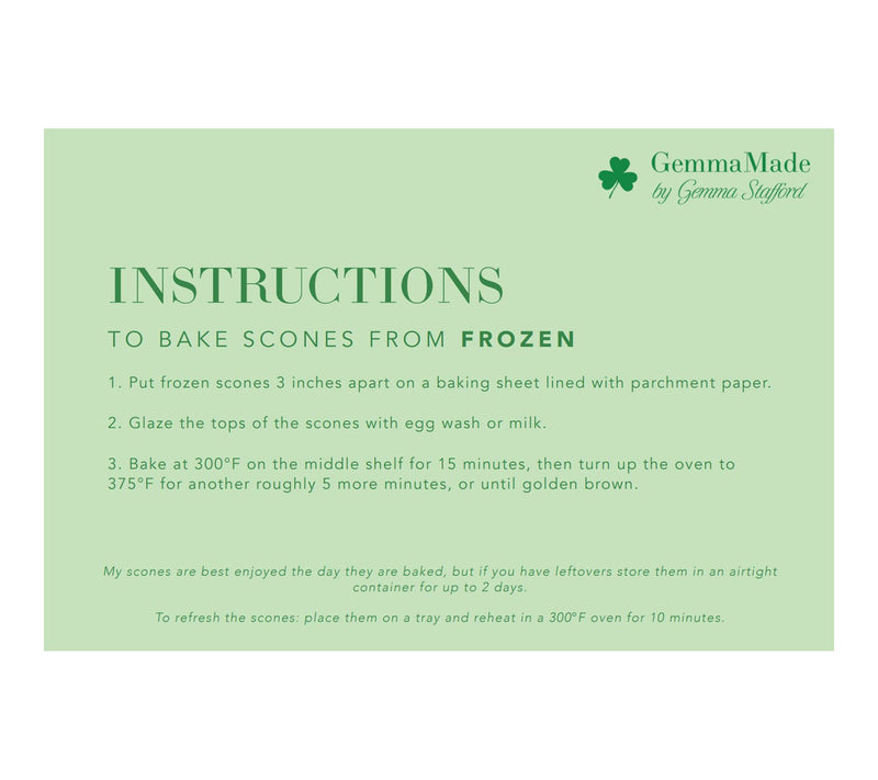 GemmaMade 12pk (3.5-oz) Traditional Irish Scones — View 9