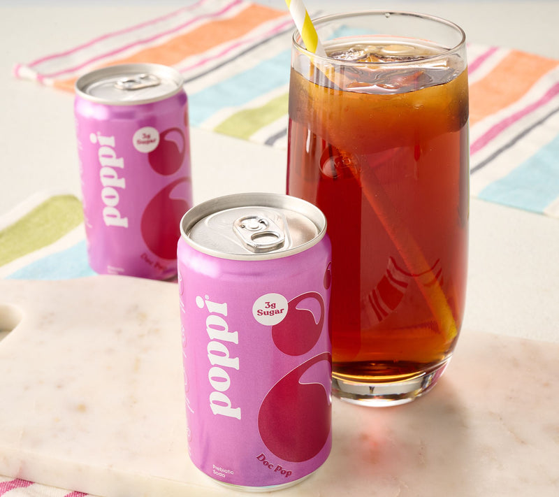 Poppi (12) 7.5-oz Mini Cans 3g Sugar Soda — View 2