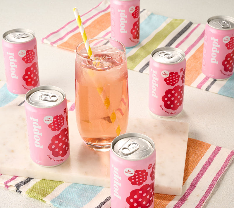 Poppi (24) 7.5-oz Mini Cans 3g Sugar Soda — View 3