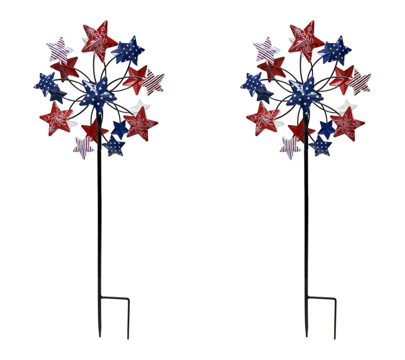 "As Is" Temp-tations Outdoors Set of 2 Mini Wind Spinners — View 16