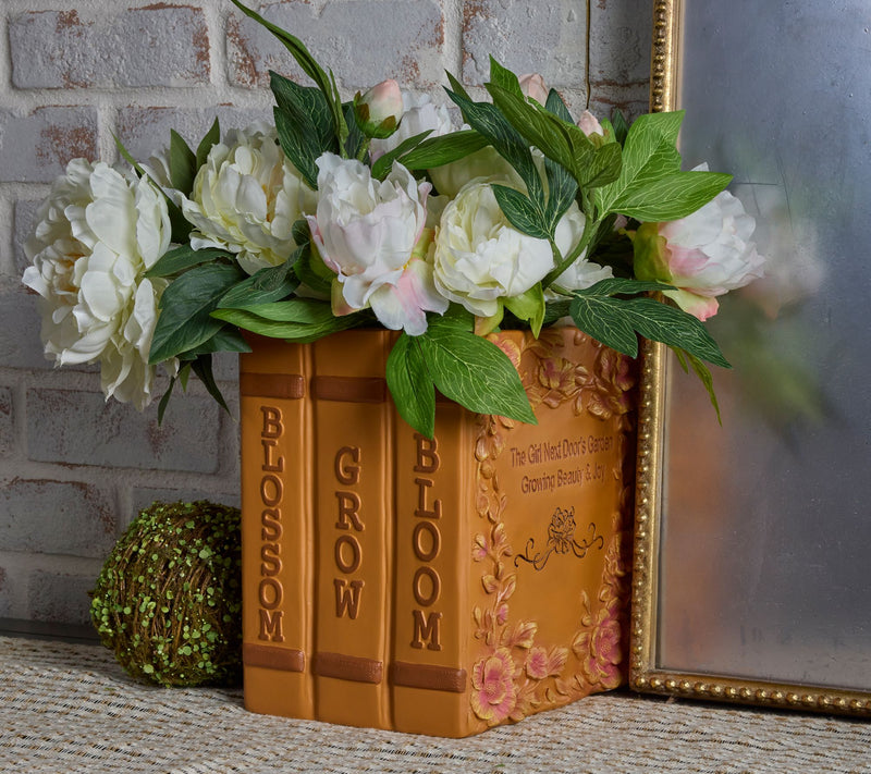 "As Is" Girl Next Door by Carolyn Gracie Gardening Book Planter — View 4