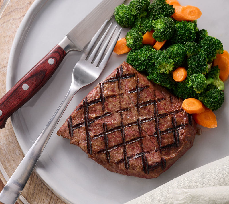 SH 5/18 Rastelli's (8) 8-oz Reserve Butchers Flat Iron Steaks — Main view
