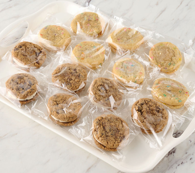 Drops of Dough (14) Gourmet Ice Cream Cookie Sandwiches — View 2