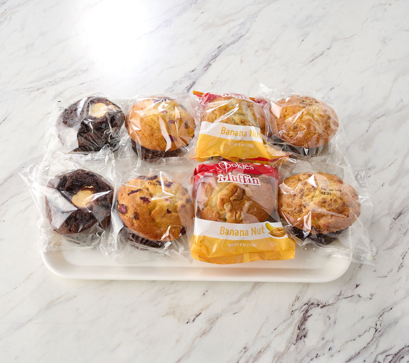 David's Cookies (8) 6 oz Individual Jumbo Spring Muffins — View 3