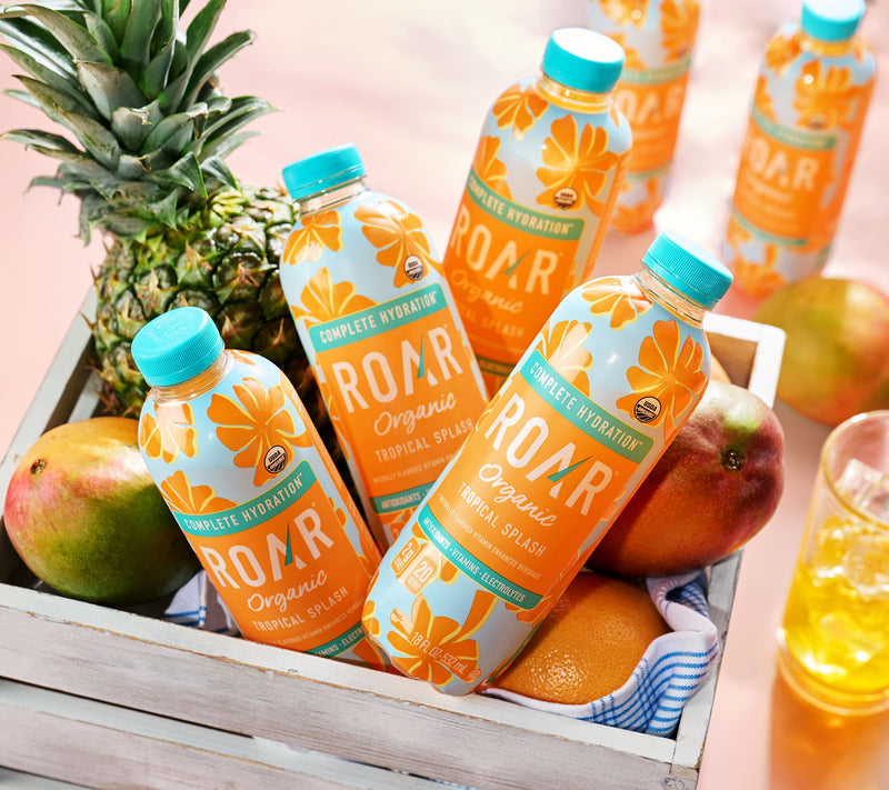Roar Organic (24) 18-oz Btls Vitamin & Electrolyte Beverages — View 5