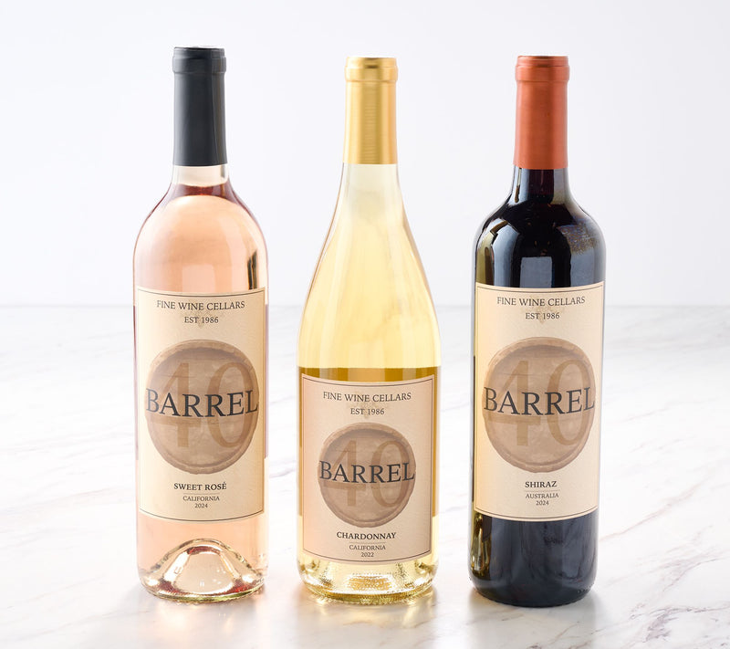 Corky's Barrel 40 Wines 750-ml (3) Bottle Set — View 2