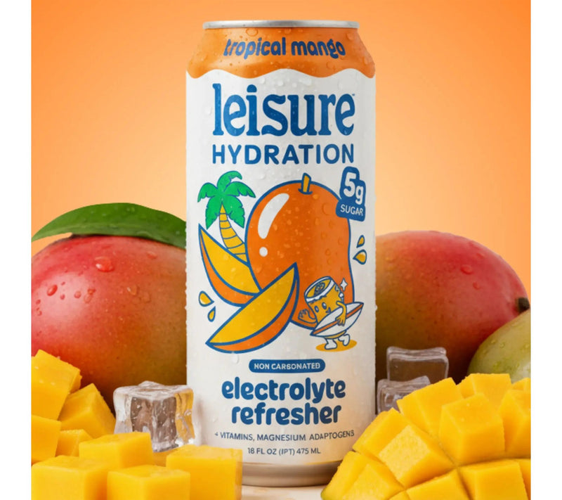 Leisure Hydration (12) 16-oz Cans Electrolyte Refreshers — View 4