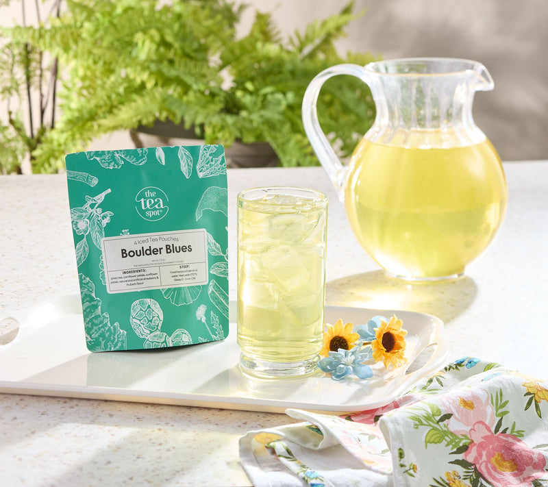 The Tea Spot (12) Whole Leaf Cold Brew Iced Tea Pouches — Main view