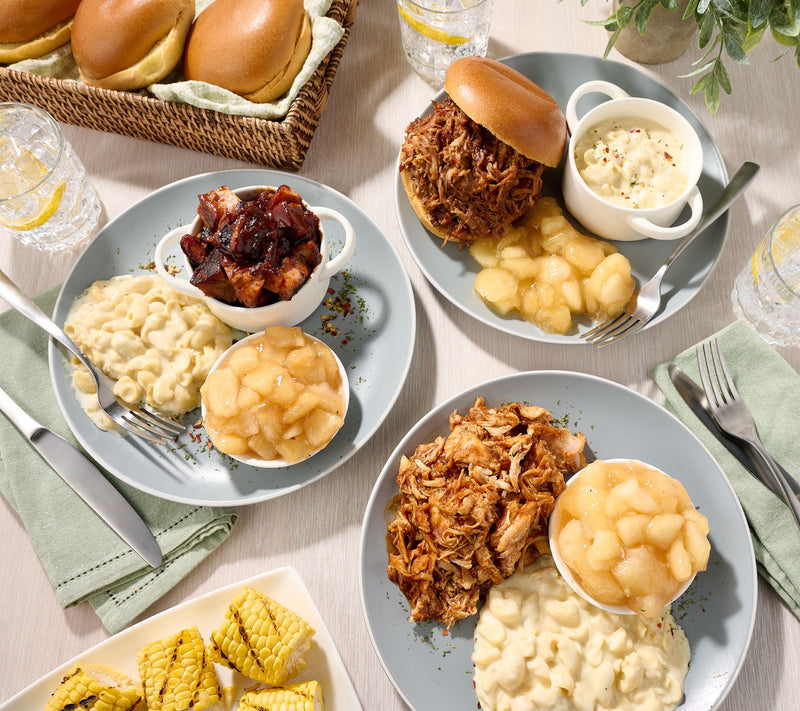 SH 6/22 Corky's BBQ 6 Count Microwave Heat & Eat BBQ Dinners — Main view