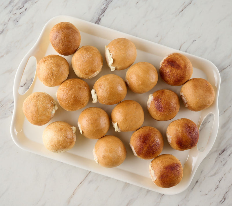 Just Bagels (18) 3-oz Stuffed NYC Bagel Bites in Choice Flavor — View 2