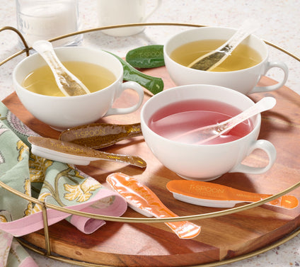 T-Spoons 72 Individual Gourmet Tea Filter Spoons Refresh Set