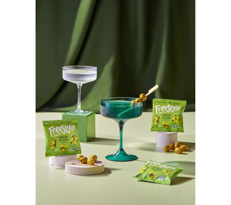Freestyle Snacks 9-ct Bags of Premium Greek Olives — View 3