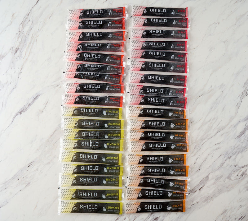 Shield 36 Electrolyte Freeze Pops Fruit Variety Pack — View 2