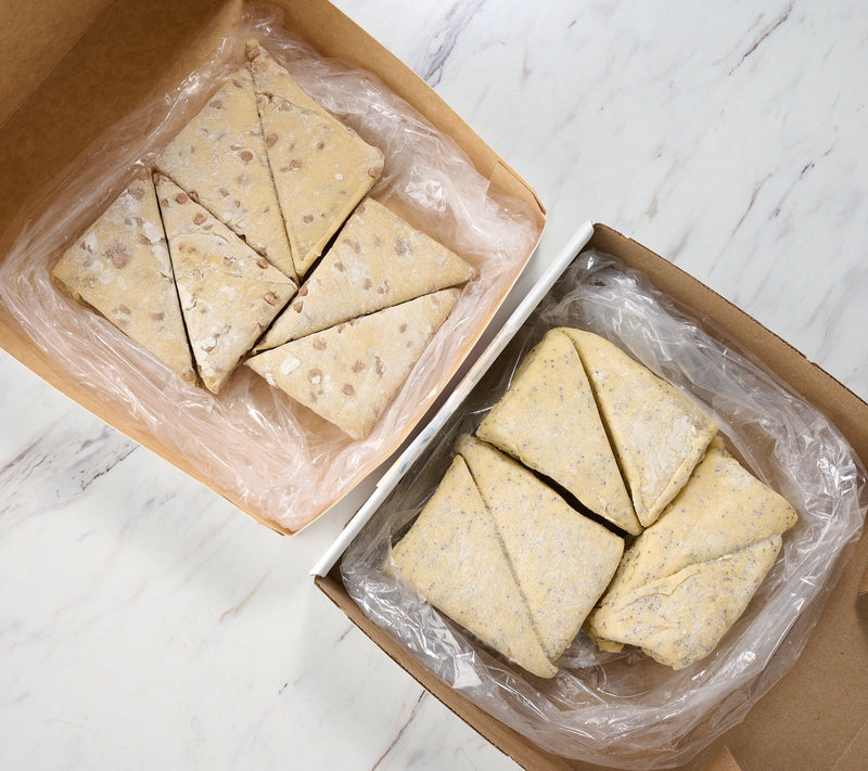 David's Cookies (12) 4oz Ready to Bake Scones in Fruit Favorites — View 22