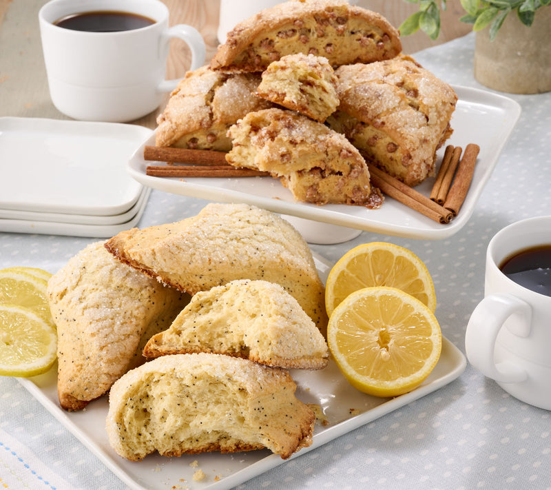 David's Cookies (12) 4oz Ready to Bake Scones in Fruit Favorites — View 14
