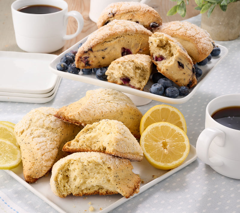 David's Cookies (12) 4oz Ready to Bake Scones in Fruit Favorites — View 7