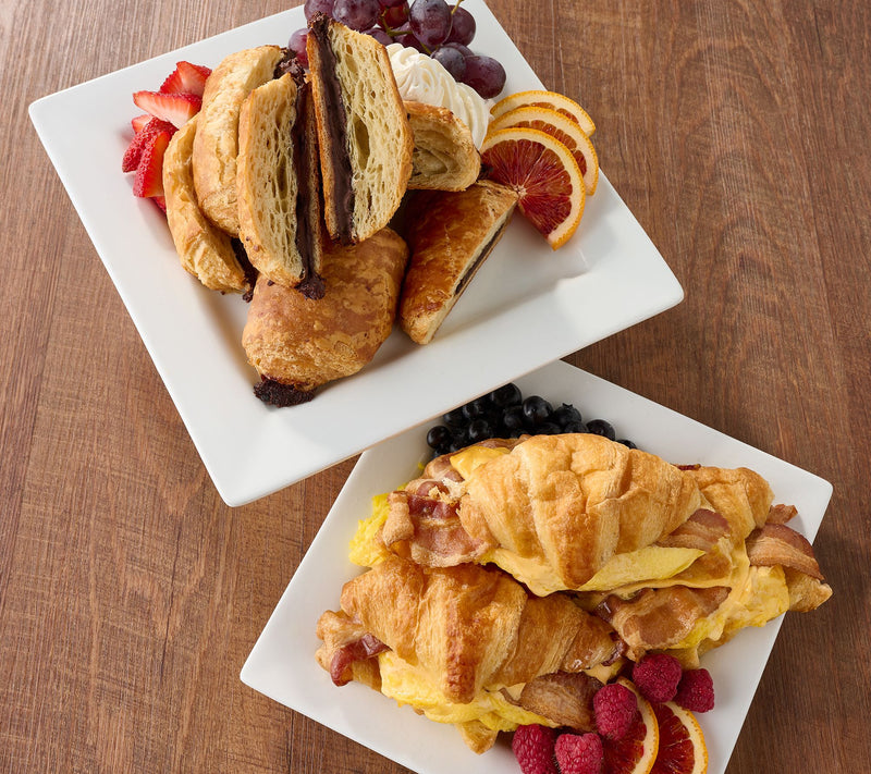 Authentic Gourmet (16) Chocolate or Butter Croissants — Main view