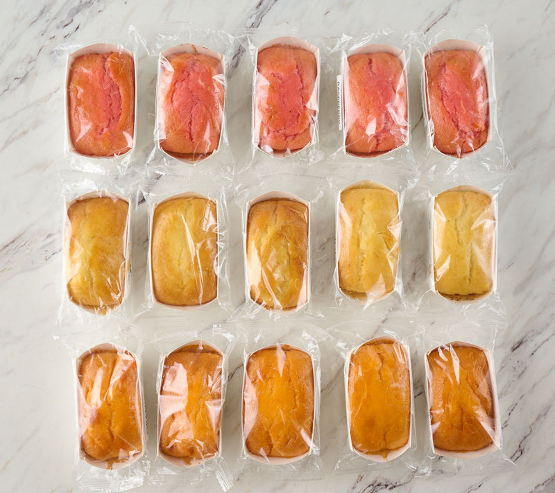 Bread & Bread (15) 3.2oz Fresh Baked Mini Fruity Cake Loaves — View 2