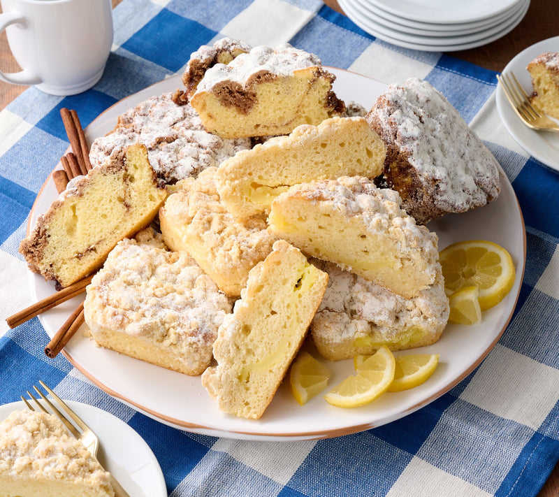 Jimmy the Baker (12) 6.5oz Cinnamon or Lemon Pie Crumb Cakes — Main view