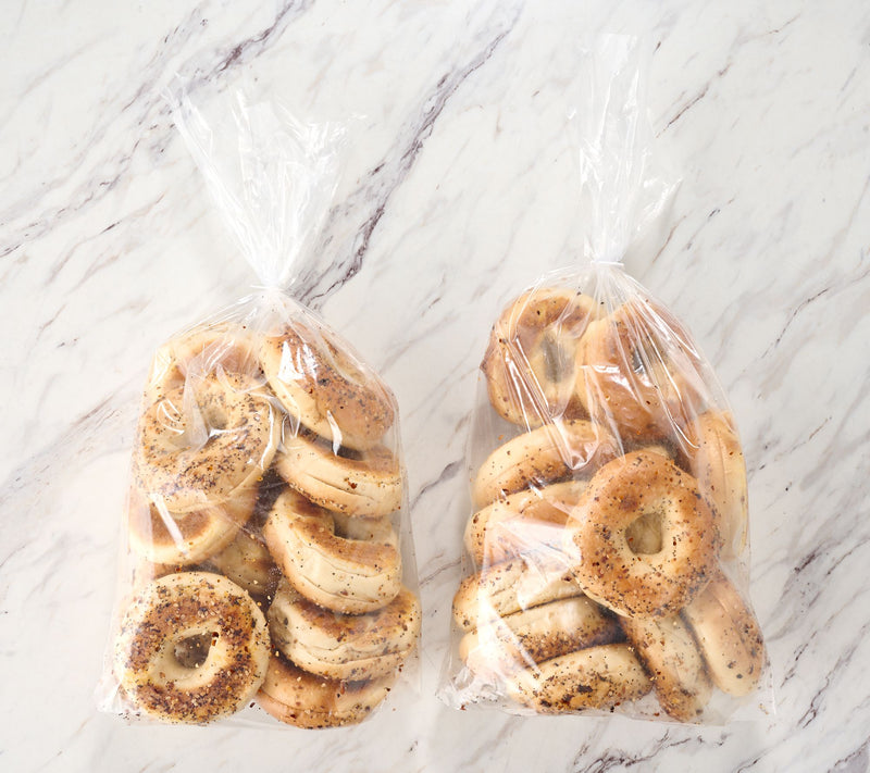 Just Bagels (24) 2-oz NYC Mini Bagels In Choice of Flavors — View 2