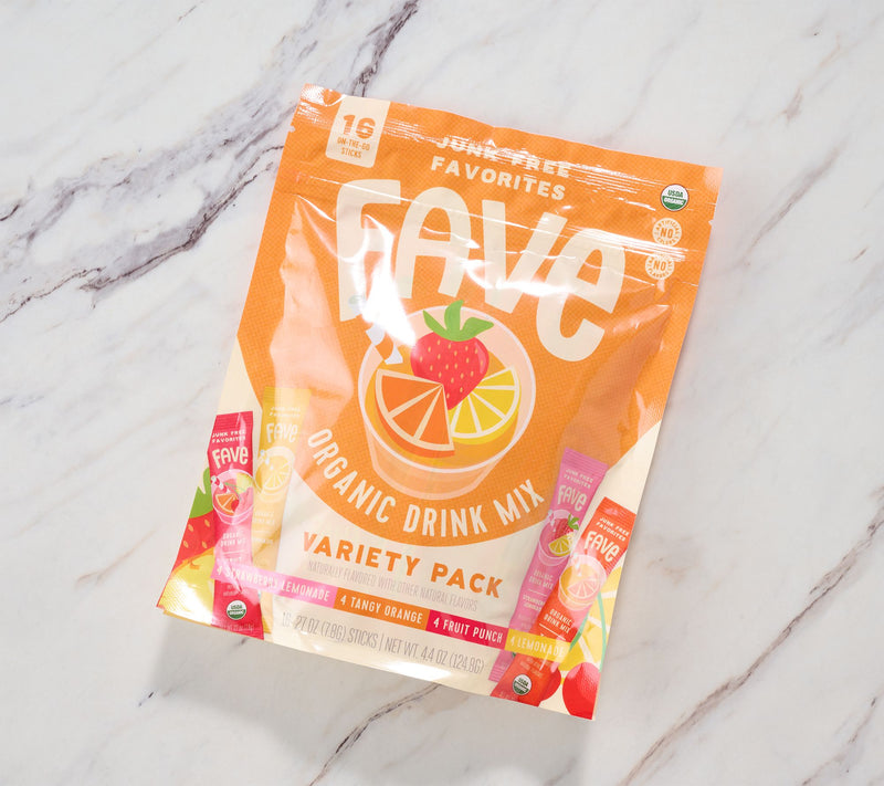 Fave (16) Single Serve Organic Fruit Drink Mix — View 2