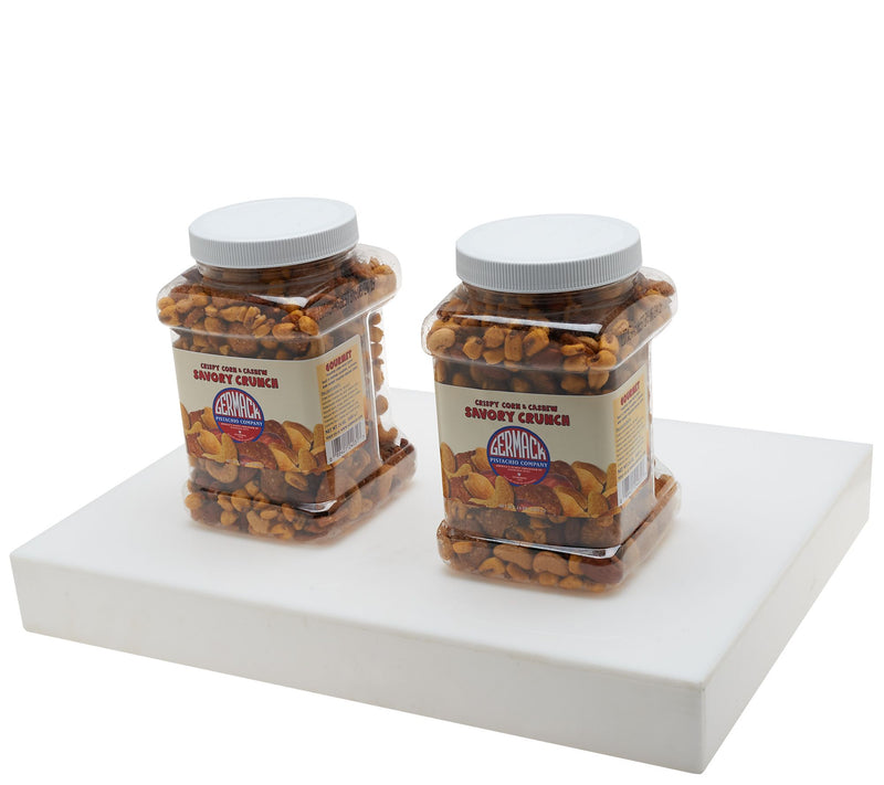 Germack (2) 24-oz Jars Crispy Corn and Cashew Savory Crunch — View 2