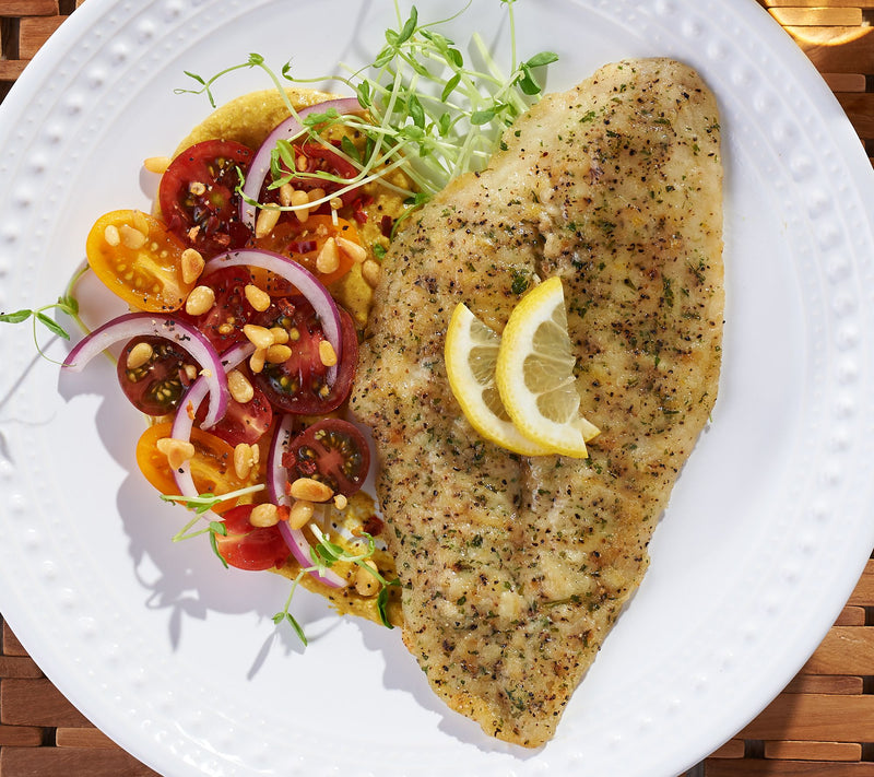 Anderson Seafoods (10) 5-oz Wild Lemon Pepper Sole — Main view