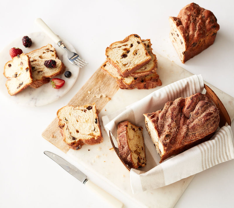 Jimmy the Baker (4) 1-lb Cinnamon Bread Loaves — View 3