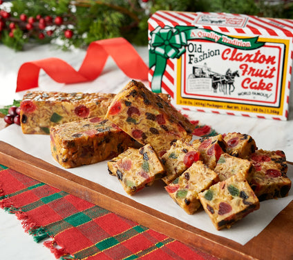 Claxton (3) 1-lb Old Fashion Fruit Cakes