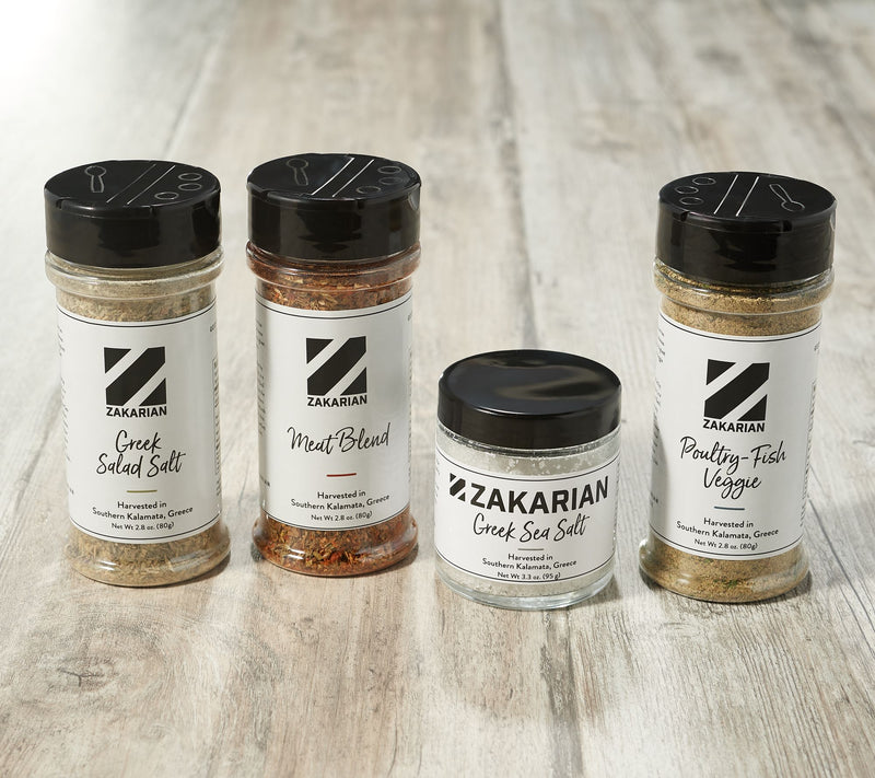Geoffrey Zakarian Set of (4) Signature Spice and Sea Salt — View 2