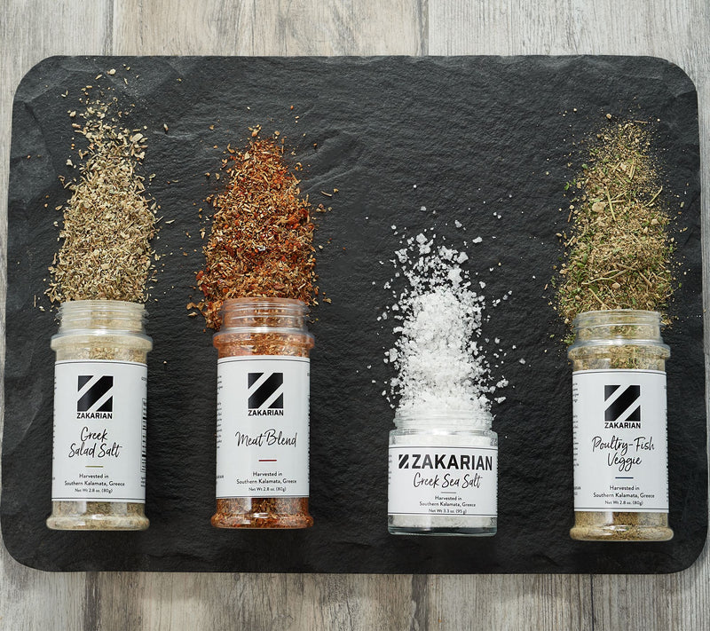 Geoffrey Zakarian Set of (4) Signature Spice and Sea Salt — Main view